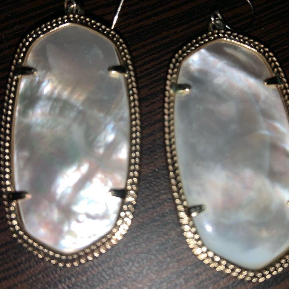 Kendra Scott opal earrings